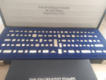 Silver .Sterling silver stamps.collection Franklin mint