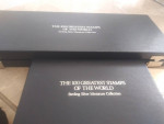 Silver .Sterling silver stamps.collection Franklin mint