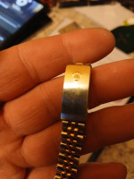 Woman's Rolex date just