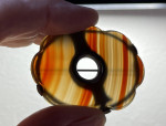 Antique Victorian Agate Brooch