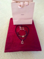 New - Original TOUS Earrings/Bracelet/Necklace-925 Sterling Silver Set