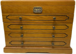 Thomas Pacconi Museum Series oak wood jewelry chest drawer box cabinet