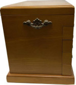 Thomas Pacconi Museum Series oak wood jewelry chest drawer box cabinet