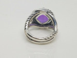 DY 925 infinity 11 mm Amethyst ring Size 6