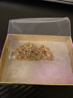 14k yellow gold 3mm rope chain 22in