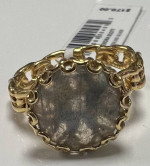 Kendra Scott Jane 18k Yellow Gold Vermeil Cocktail Ring in Gray Labra