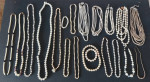Big Lot of Faux Pearl Necklaces/Bracelets