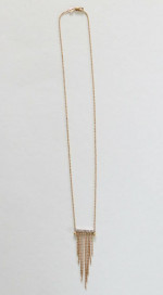 New Never Worn Banana Republic Gold Necklace