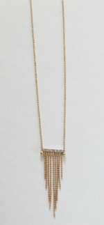 New Never Worn Banana Republic Gold Necklace