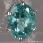 Brazilian Apatite, also Peacock Apatite or Neon Apatite Necklace