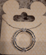 BRAND NEW MICKEY MOUSE SILVER NECKLACE