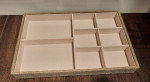 3 TIER STACKABLE JEWELRY STORAGE TRAYS