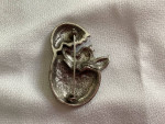 Brooch Easter chick egg pin
