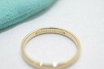Tiffany and Co. Classic  Band Ring  18K Rose Gold