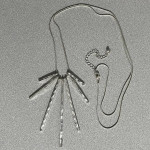 Real Silver Necklace 32"