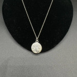 Tiffany Necklace Clinique Flower Silver