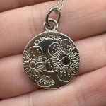 Tiffany Necklace Clinique Flower Silver