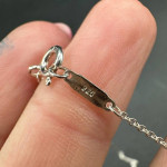 Tiffany Necklace Clinique Flower Silver