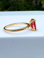 Lab Ruby Ring
