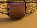 Handmade Sterling Silver Bangle 8”