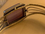 Handmade Sterling Silver Bangle 8”
