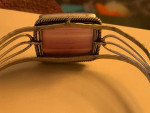 Handmade Sterling Silver Bangle 8”