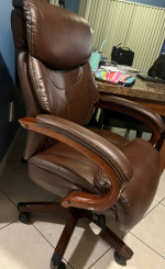 La Z Boy Leather Executive Office Chair