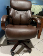 La Z Boy Leather Executive Office Chair
