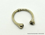 925 Silver open ring size 7