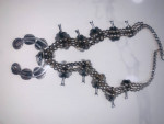 Antique Navajo Indian Squash Blossom Necklace