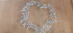 Very Beautiful Crystal and Freshwater Pearl Wedding Hair Vine