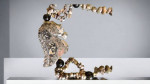 SALE..JASPER HORSE HEAD NECKLACERE