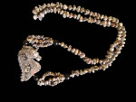 SALE..JASPER HORSE HEAD NECKLACERE