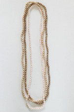 Three New Freshwater Pearl Necklaces 17.5" long
