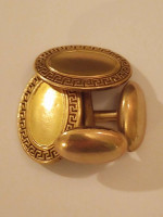 Victorian Gold-Plated  "W G C Clark Hallmark" Cufflinks