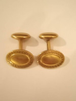 Victorian Gold-Plated  "W G C Clark Hallmark" Cufflinks