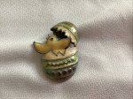 Egg Chick Easter pin brooch
