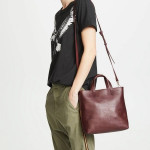 BRAND NEW $204 MADEWELL LEATHER Zip Transport tote bag crossbody
