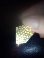 10k Royal Flush Pendent