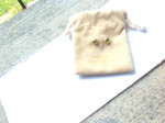 14 kt peridot green studs