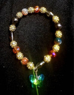 Beautiful handcrafted beaded bracelets w charms