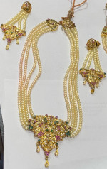 Indian Women Jewellery Set Rani Haar Beautiful Ethnic,Gold plated Adjustable
