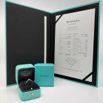 Tiffany and Co. Ring harmony Diamond 0.28ct Platinum