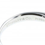 Tiffany and Co. Ring harmony Diamond 0.28ct Platinum