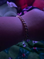 10 karat gold Sterling silver Braclet