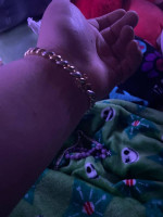10 karat gold Sterling silver Braclet