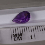 African Amethyst, faceted loose gemstone