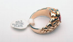 GOLD ELECTRO PLATED RELIGIOUS CROSS RING SIZE 10 NEW
