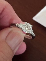 Platinum Diamond Engagement Ring