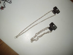 2 NEW SILVER CHAIN s -24" COSTUME JEWELRY -